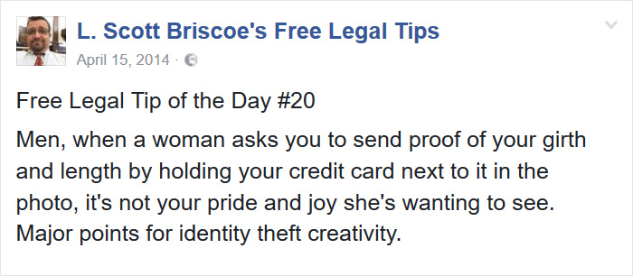 Screenshot - Free Legal Tips