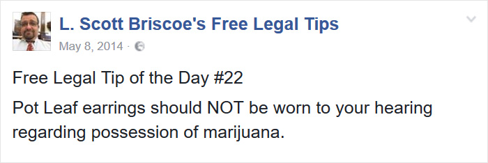 Screenshot - Free Legal Tips