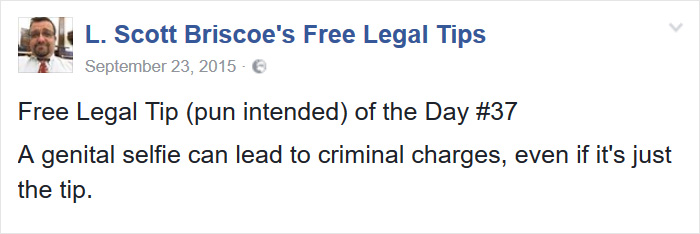 Screenshot - Free Legal Tips