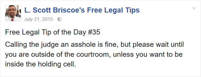 Screenshot - Free Legal Tips